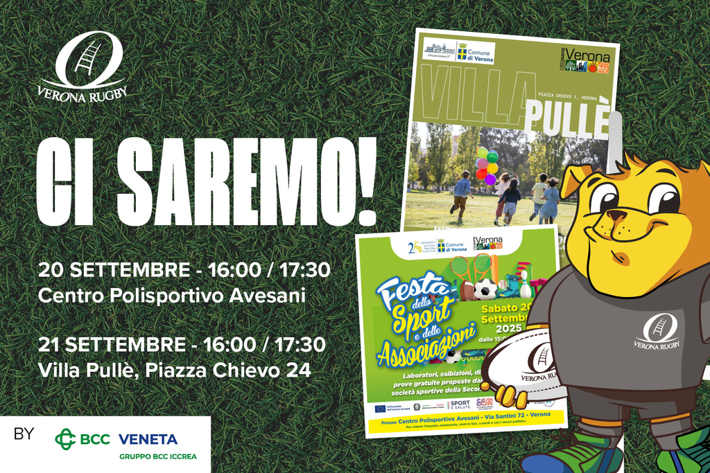 Banner feste dello sport
