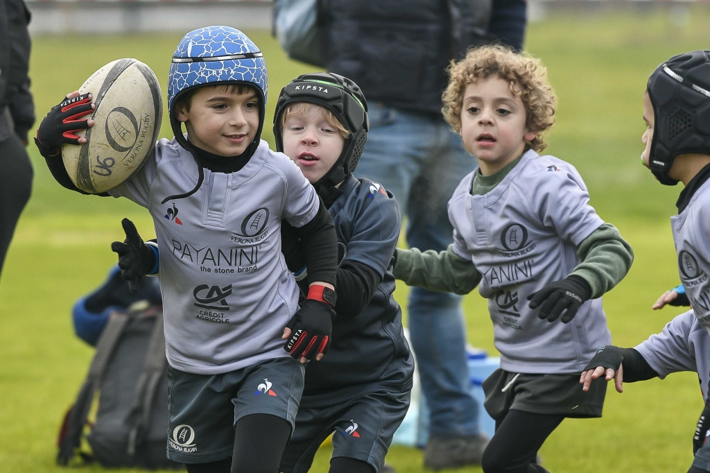 Foto sponsor.Credit Agricole minirugby 2019