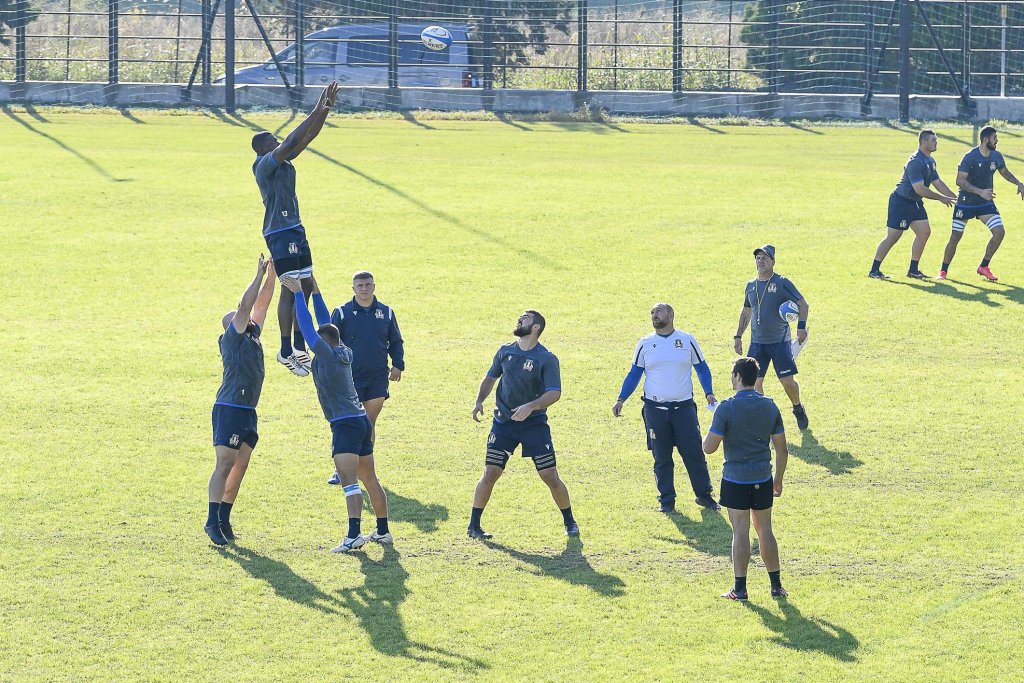 Nazionale Allenamento