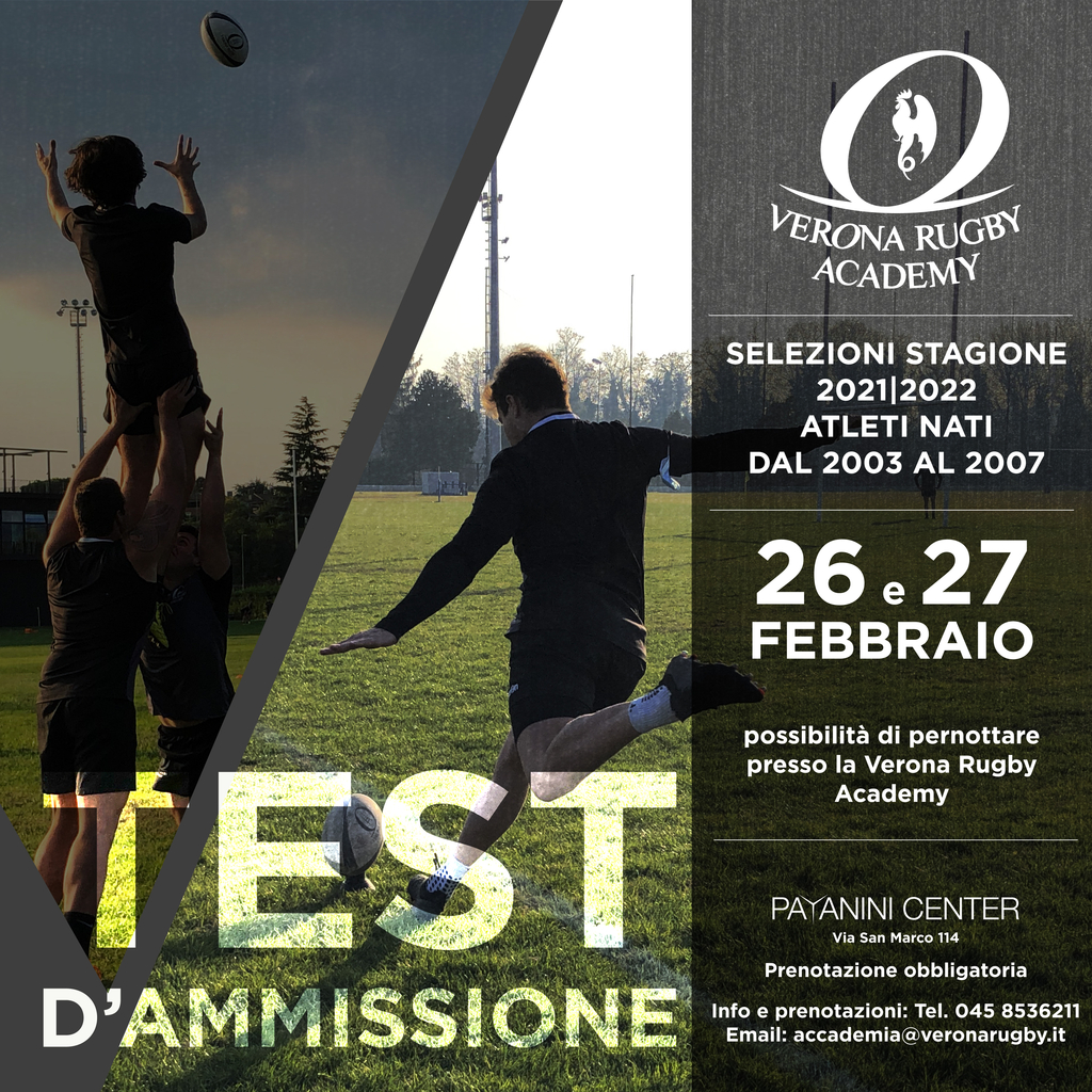 Selezioni VeronaRugbyAcademy febbraio2021 2